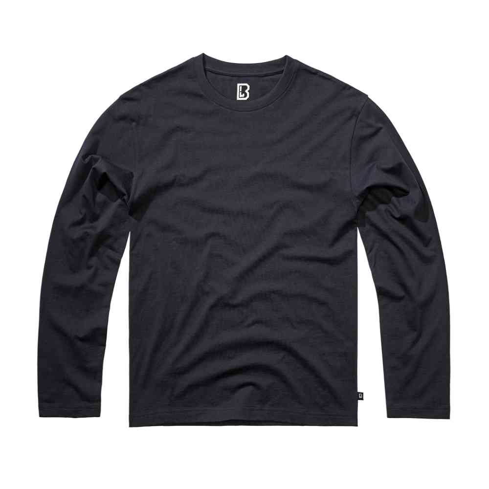 Brandit - Premium Lange ärmel top - Dunkelblau